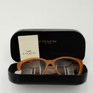Coach Women's Amer Cat Eye Sunglasses With Case